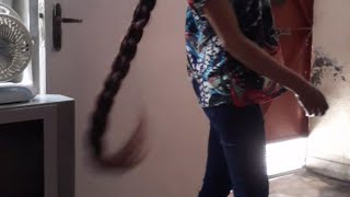 So Long Hair Braid Moves Freely When It Gets Open