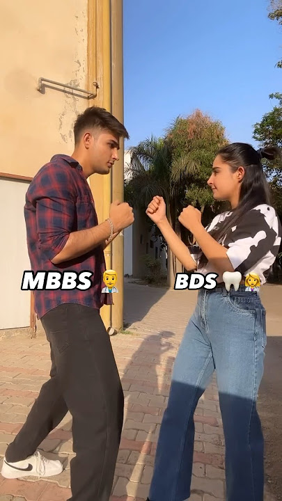 MBBS Vs BDS 👩‍⚕️👨‍⚕️🤣 | NEET mai kam rank aayi isliye BDS li 🥹 | Prachi : Doctor Siblings