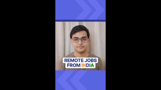 Find Remote Jobs from India and increase your income