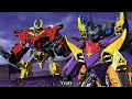 Transformers Go Shinobi Episode 4 Final Battle Triple Combination DaiGekisou 4K Upscale 