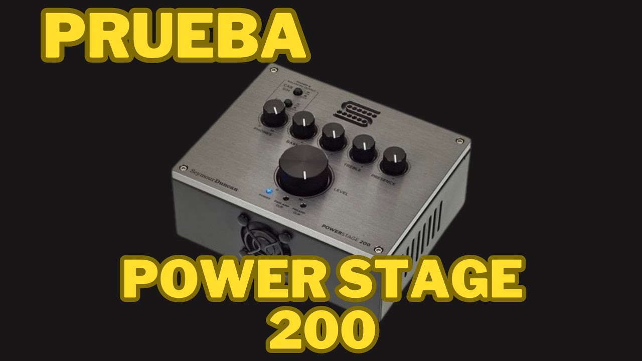 Seymour Duncan power stage 200 prueba - YouTube