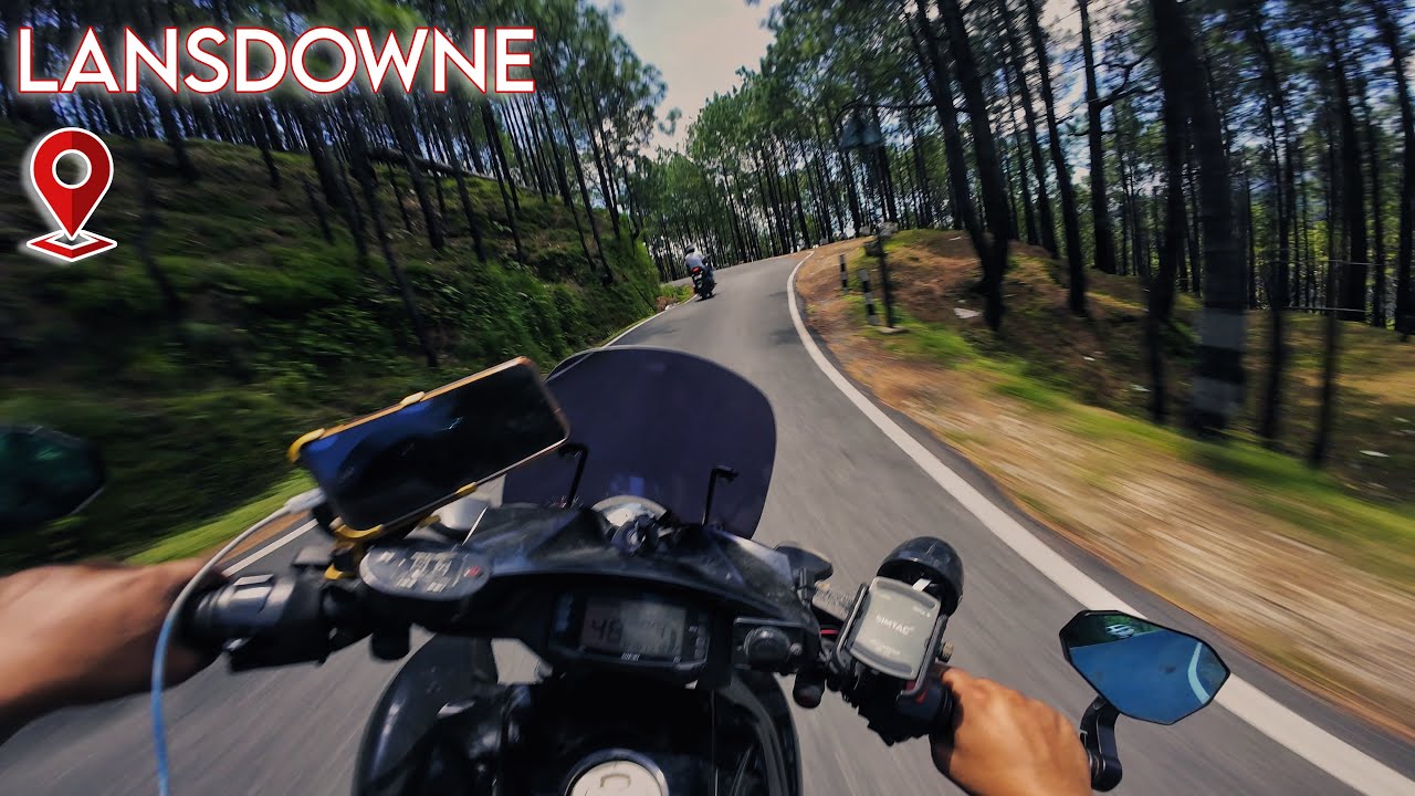 🔥 Delhi to Lansdowne in Monsoon Bike Ride Best Hill station in Monsoon