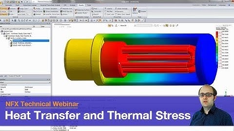 Heat Transfer and Thermal Stress Simulation in Structural Analysis - midas NFX webinar