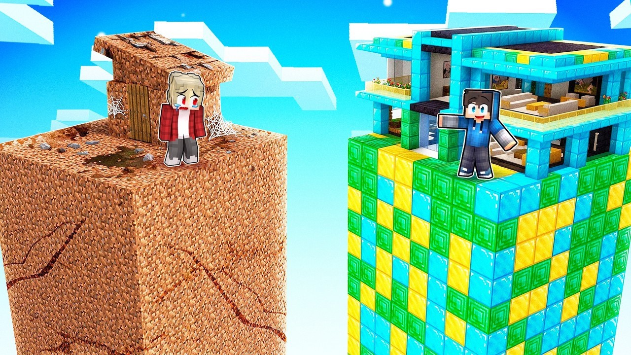 VYLEPŠUJU CHUDÝ CHUNK za 999 MILIONŮ Kč v Minecraftu!