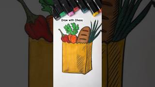 🍆🫑🥒Coloringpage 37 | my coloring book #shorts #coloring #kidscoloringvideo