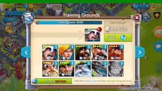Cloud raiders Instant troop train glitch pre patch
