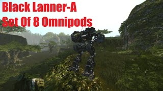 MWO Patch Science - Dual ER PPC Black Lanner (#1177) Profile