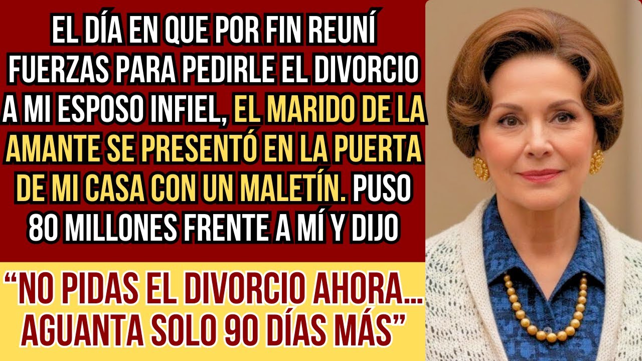 HISTORIAS REALES. Tras descubrir la infidelidad de mi esposo, el marido de la amante tocó mi puerta