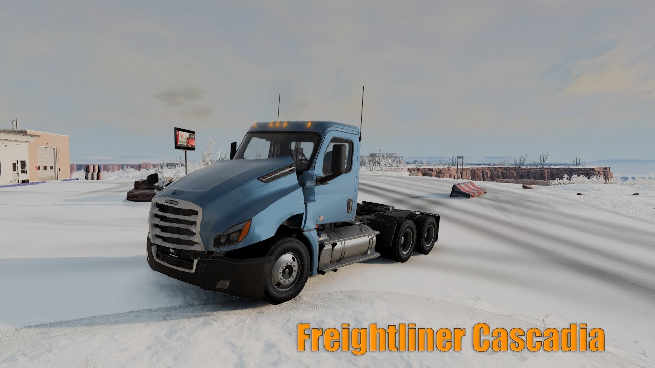 Freightliner Cascadia(by Kenemation)-BeamNG Drive(