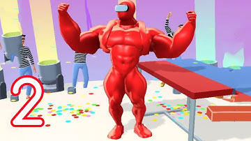 Muscle Rus‪h‬ - Funny Gameplay All Levels 21-40 Android,iOS