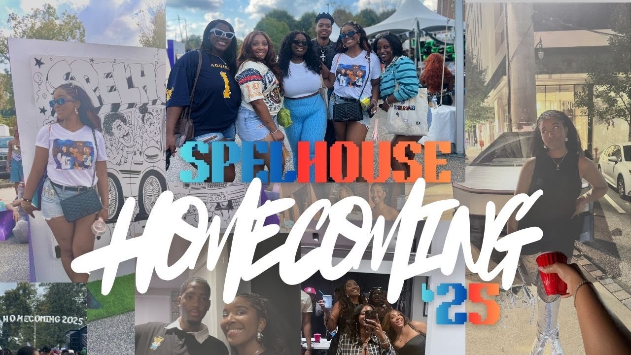 SPELHOUSE HOMECOMING VLOG | alum pov | grwm, pack w me, night out, tailgate, & more