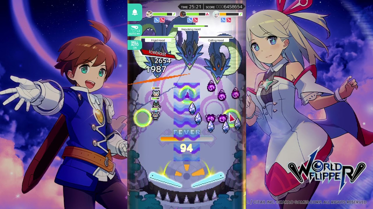 [World Flipper Global] Orochi Adv Solo (Lou Power Flip)