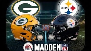 Preseason Week 2: Packers vs Steelers -Simulation- Madden 27 Rosters