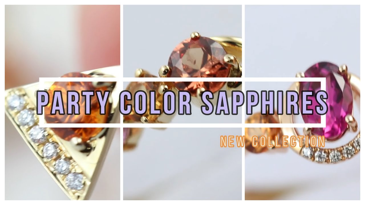 Party Color Sapphire New Collection | Treasures Auctions - YouTube