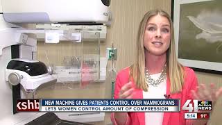 New machine gives patients control over mammograms