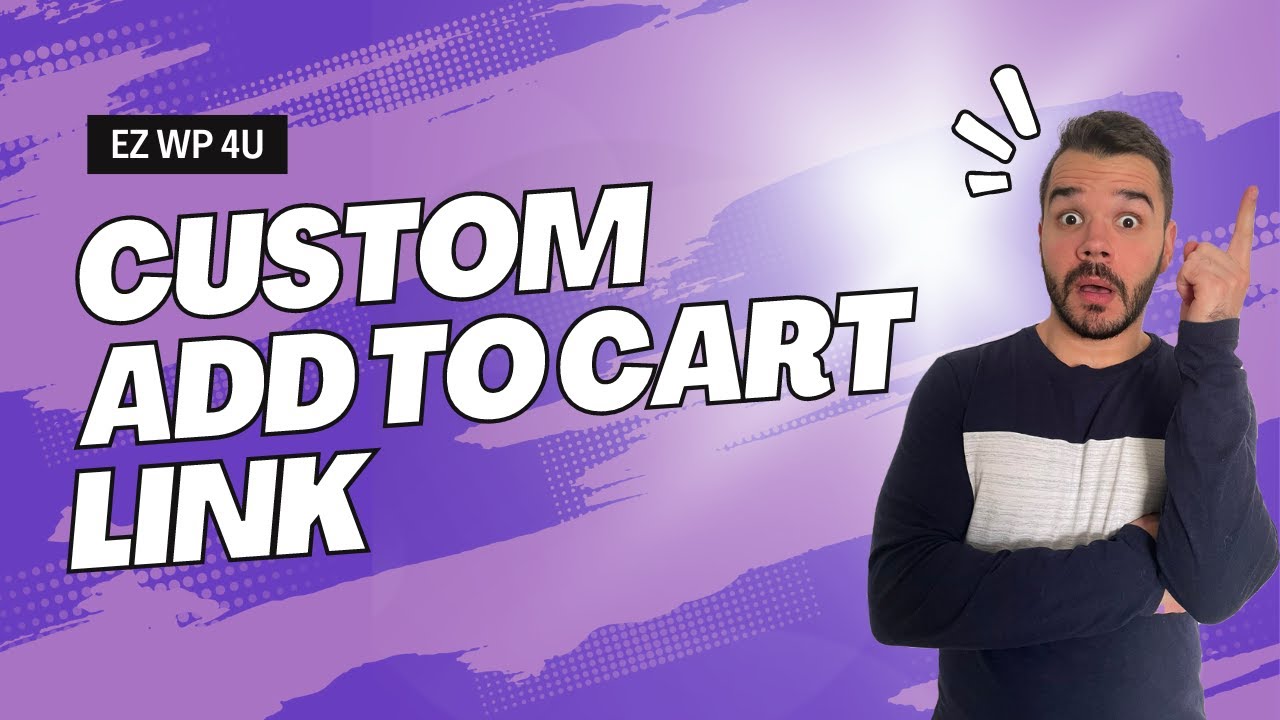 Custom Add to Cart link in WooCommerce - YouTube