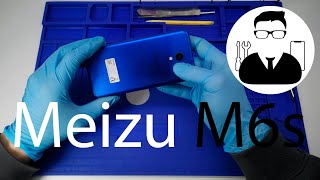картинка: Meizu M6s замена аккумулятора. Ремонт.