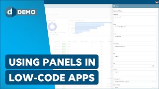 Using Panels in DataMiner Low-Code Apps