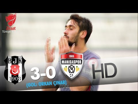 Beşiktaş: 3 - G. Medical Manisaspor: 0 | Gol: Orkan Çınar