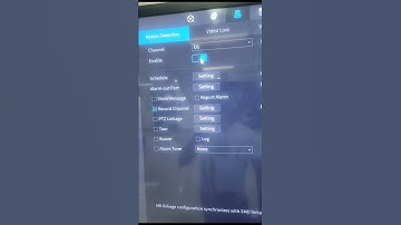 How to enable Motion detection on Dahua Recorder #dahua #shorts #shortsvideo