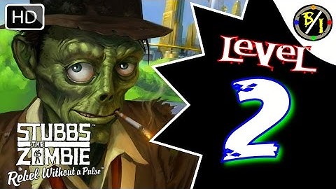 Stubbs The Zombie In Rebel Without a Pulse - Level 2: Bleeding Ground (Walkthrough) - NO COMMENTARY