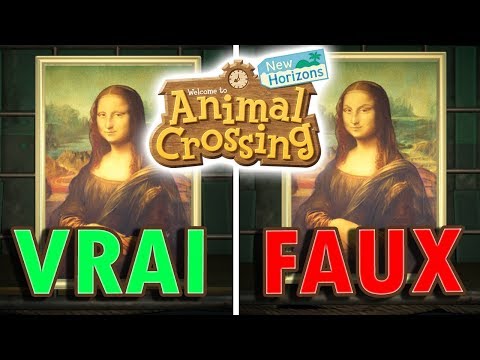 Vidéo: Animal Crossing Faux Art: Comment Repérer Les Différences Entre Les Peintures Fausses Et Réelles Et Les Statues Dans New Horizons
