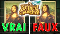 VRAI ou FAUX tableau ? Reconnaître une Contrefaçon | Animal Crossing New Horizons