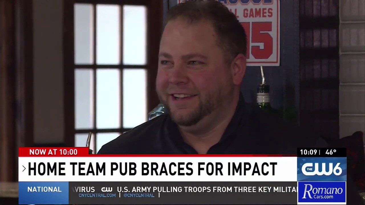 Home Team Pub Braces for Impact in Light of State's Mandate to End Dine-In Service Monday