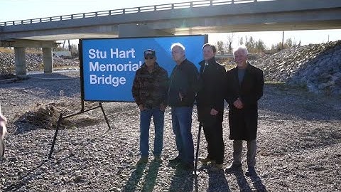 Bridge Named After Wrestling Legend Stu Hart