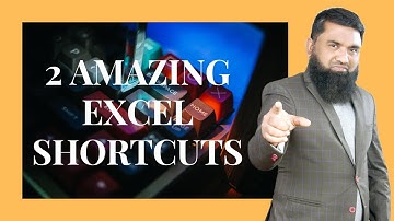 2 Amazing Excel shortcut keys you SHOULD know!