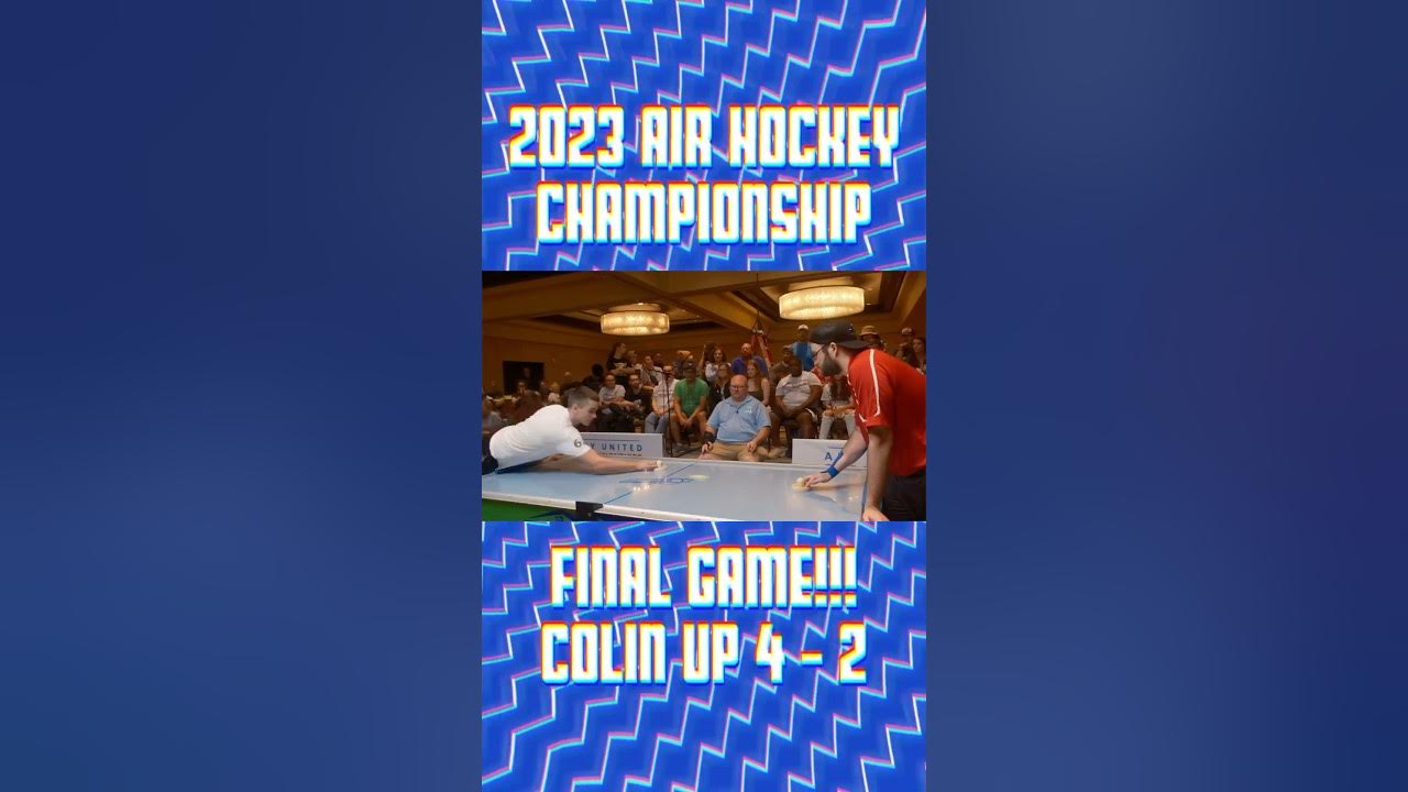 2023 Air Hockey World Championship Professional Air Hockey Can