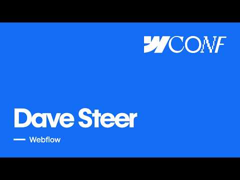 Webflow Conf 2026 Interview: Dave Steer - Webflow