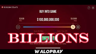 Sitting for 100 Billions in Zynga Poker screenshot 2