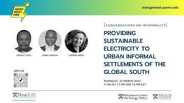 Providing Sustainable Electricity to Urban Informal Settlements of the Global South