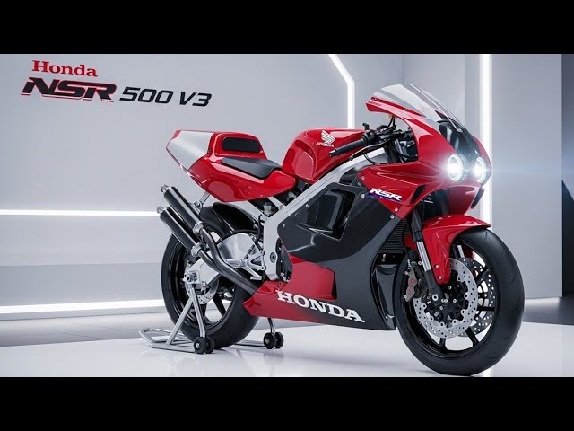 The Monster Returns! Meet the 2026 Honda NSR 500 V3! - YouTube