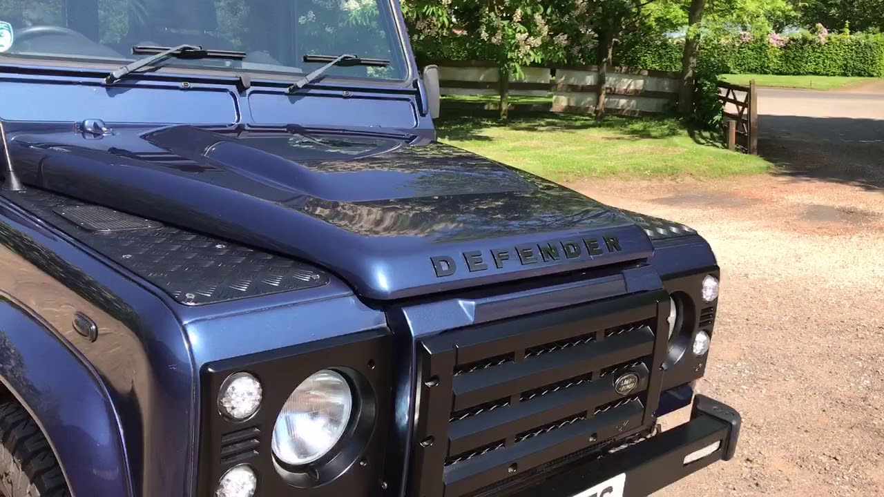 Motodrome Land Rover Defender 90 TDCi XS station wagon for sale walkaround