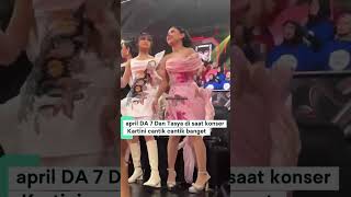 Tasya Da 7 And April Da 7 Looked Beautiful At The Kartini Concert And Zahra Da 7 Was Also There