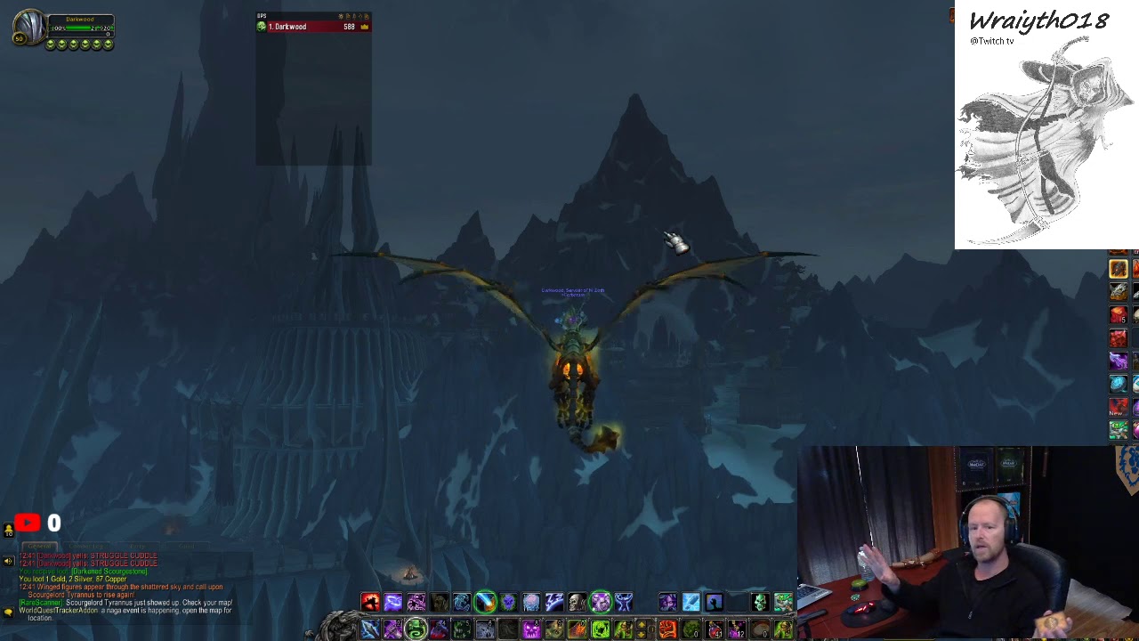 NA Alliance Rares in Icecrown and chatting 