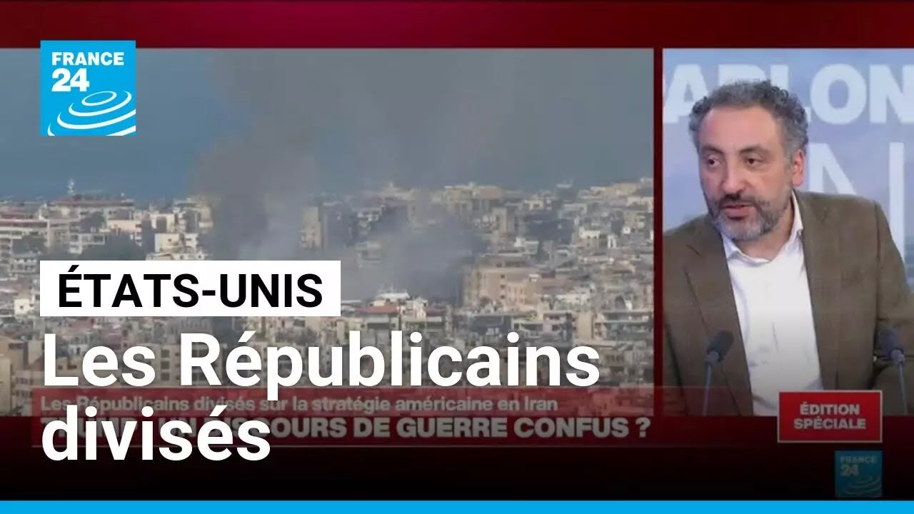 États-Unis : les Républicains divisés sur la stratégie américaine en cours • FRANCE 24