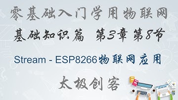 【ESP8266】零基础入门学用物联网 - 3-8-Stream