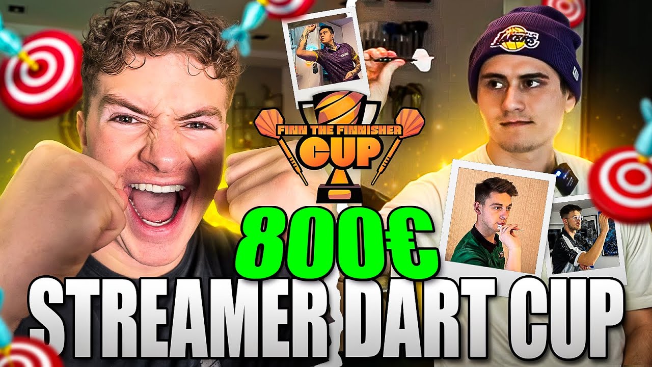 DER 800€ STREAMER DART CUP BRICHT UNS ALLE! 😱🎯 GRUPPENPHASE (Teil 1) 🔥🏆