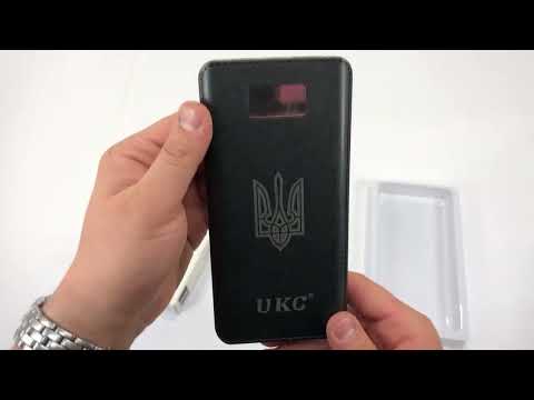 Powerbank універсальний 50000mah повербанк портативний зарядний для смартфона пристрій зовнішній акумулятор, видео 1