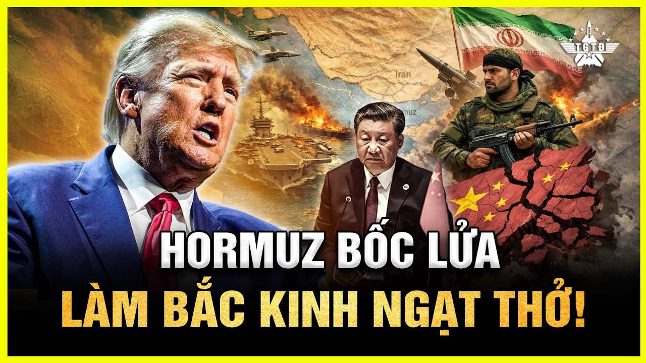 Mỹ Siết Eo biển Hormuz, Chiến Tranh Iran Thành Đòn Bẩy Bẻ Gãy Trung Quốc?