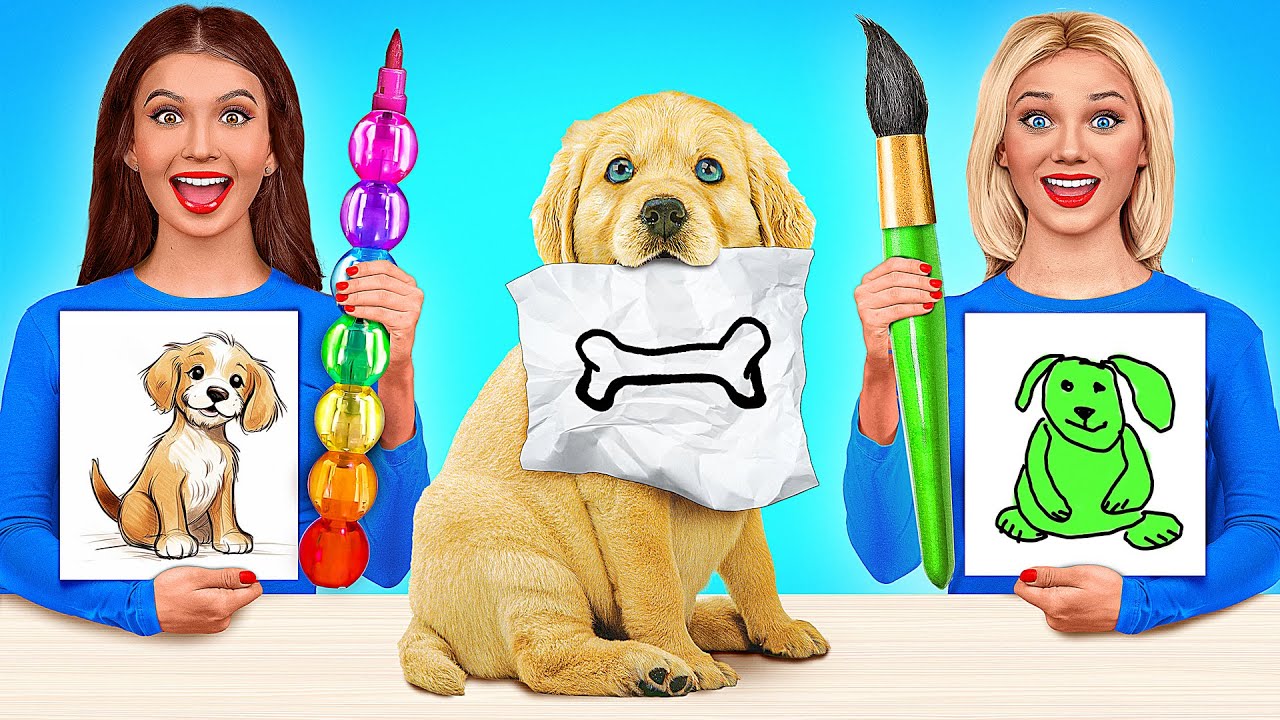 מי מצייר את זה יותר טוב קח את אתגר הפרס | אתגרים מצחיקים Multi DO Challenge