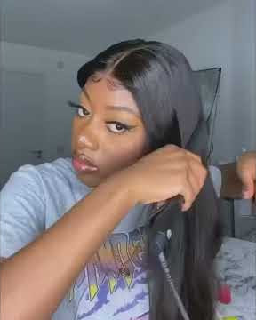 Undetectable Invisible Lace Straight 360 Lace Frontal Virgin Human Hair