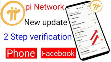 pi Network 2 Step verification 📣 pi Network Phone  Number  with Facebook Verify  করে নিন 📢