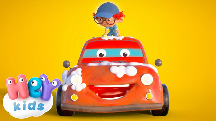 Le lavage de voiture 🚘 🫧 Splish splash ! 🫧 | Chansons pour Enfants | HeyKids en Français