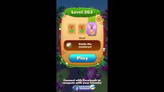 Rio: Match 3 Party Level 203 Stage 3 - No Boosters