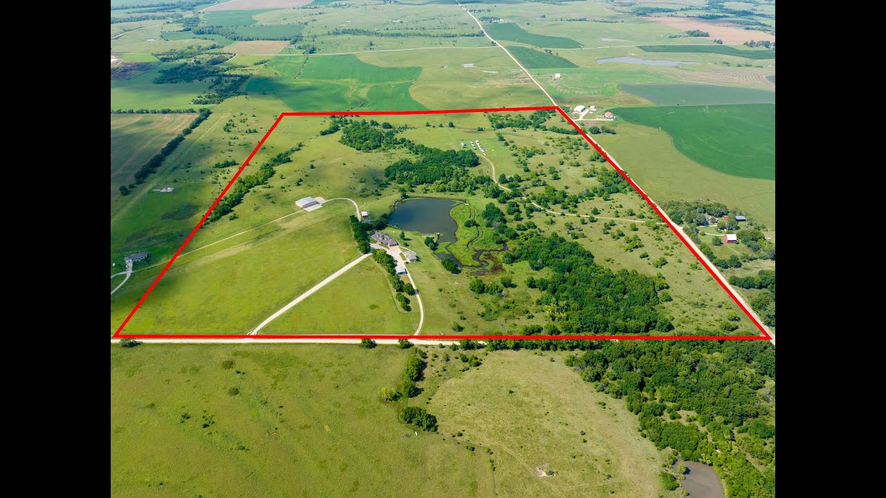 For Sale! Country Estate in Flint Hills, KS 🌳🏰 2071 2200 Ave, Chapman