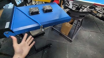 Honest Review of Flash Dryer with Sensor for Screen Printing